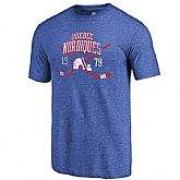 Quebec Nordiques Fanatics Branded Royal Vintage Collection Line Shift Tri Blend T-Shirt,baseball caps,new era cap wholesale,wholesale hats